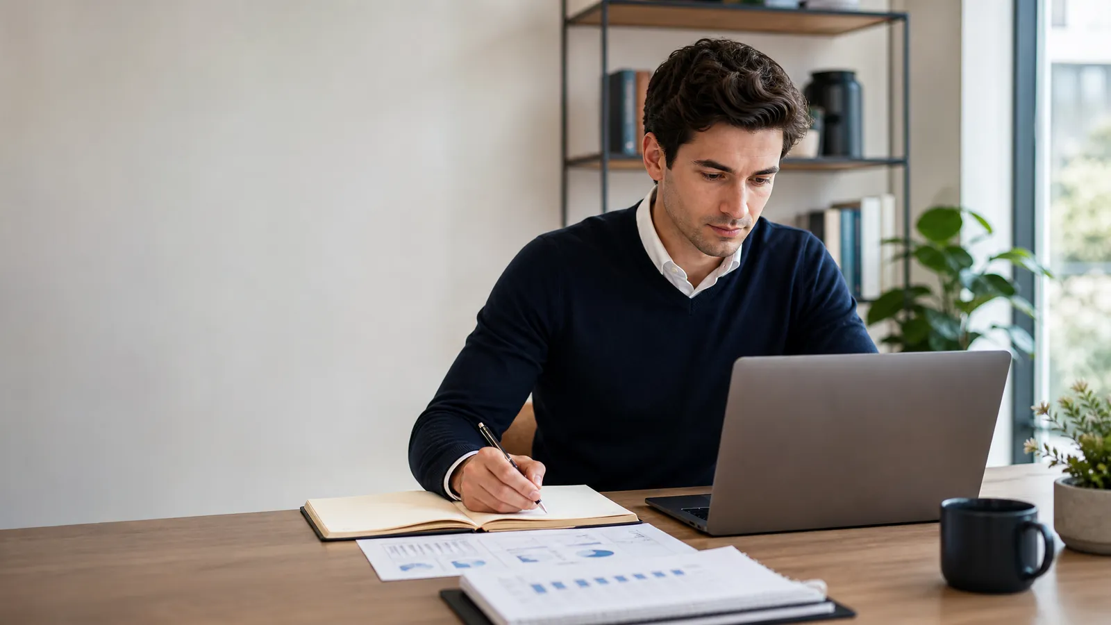 Consulting candidate preparing for accenture salary with structured notes