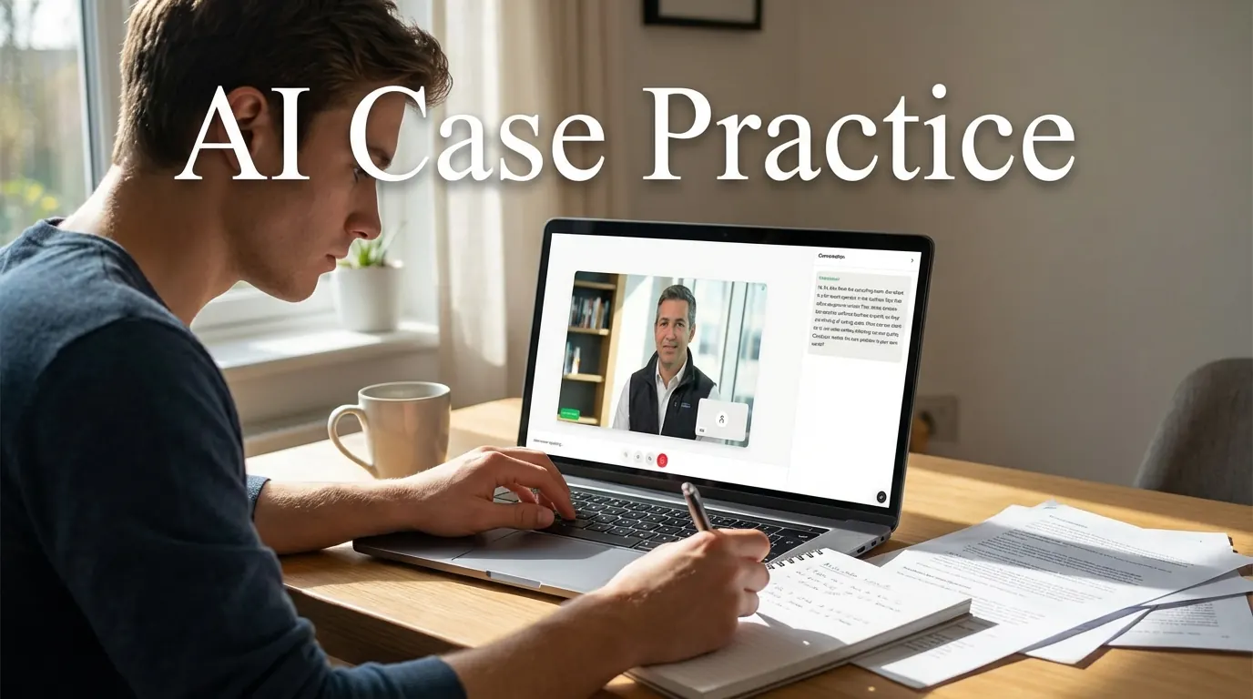 Cover image for AI Case Interview Practice Guide