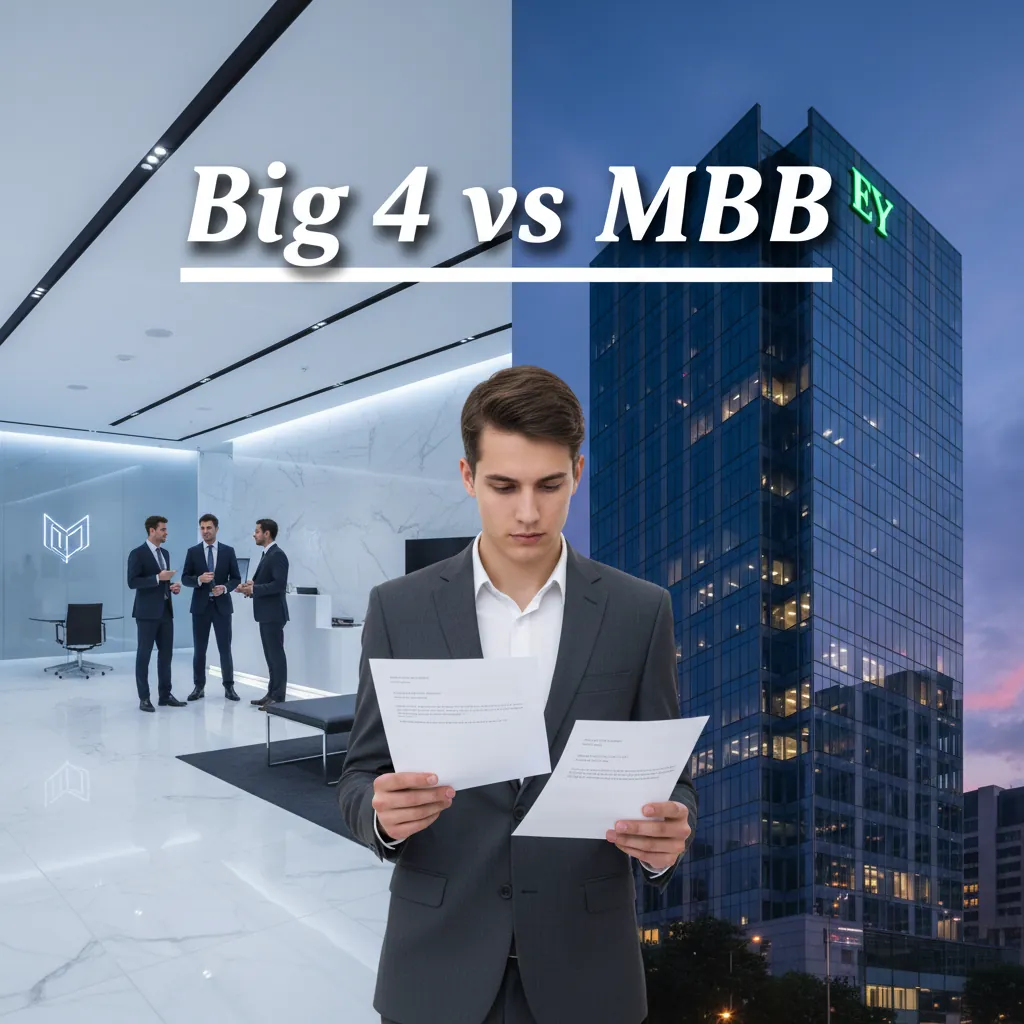 Cover image for Big 4 vs MBB Consulting: Key Differences in Pay, Work, and Career Trajectory (2026)