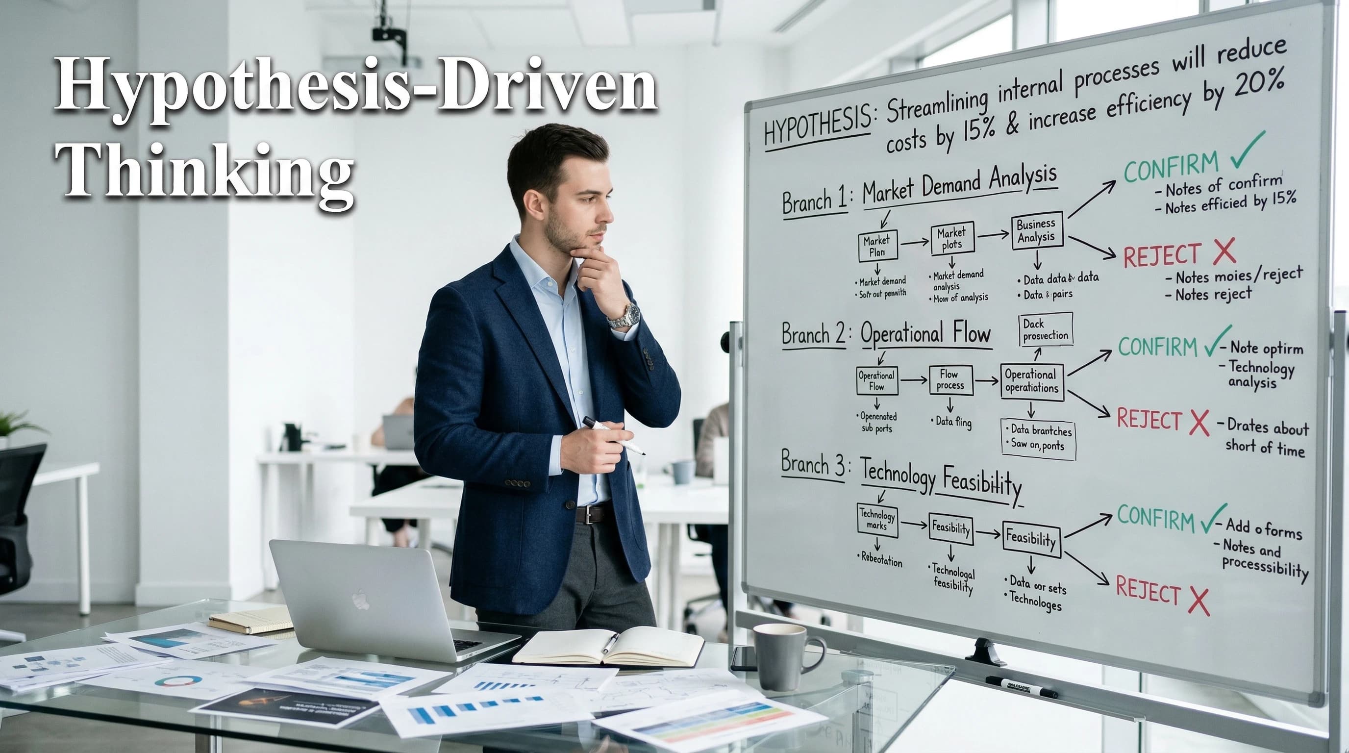 Cover image for Hypothesis-Driven Thinking in Case Interviews