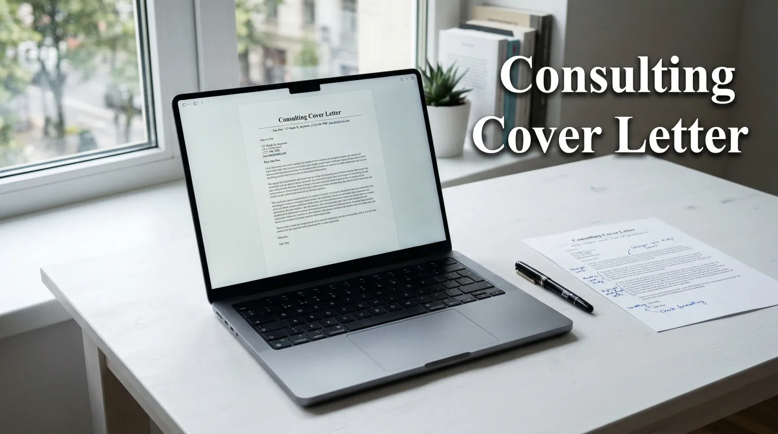 Cover image for Consulting Cover Letter Guide: What MBB Recruiters Actually Read (2026)