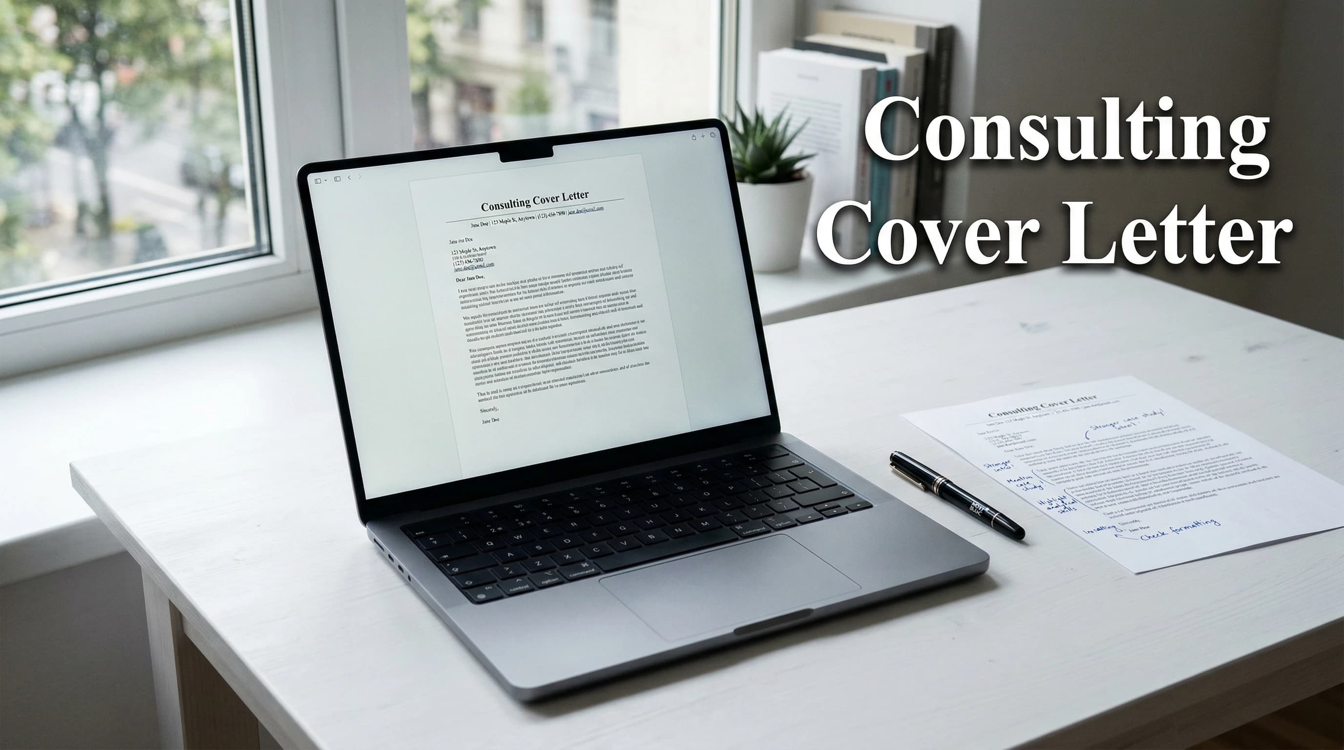 Cover image for Consulting Cover Letter Guide: What MBB Recruiters Actually Read (2026)