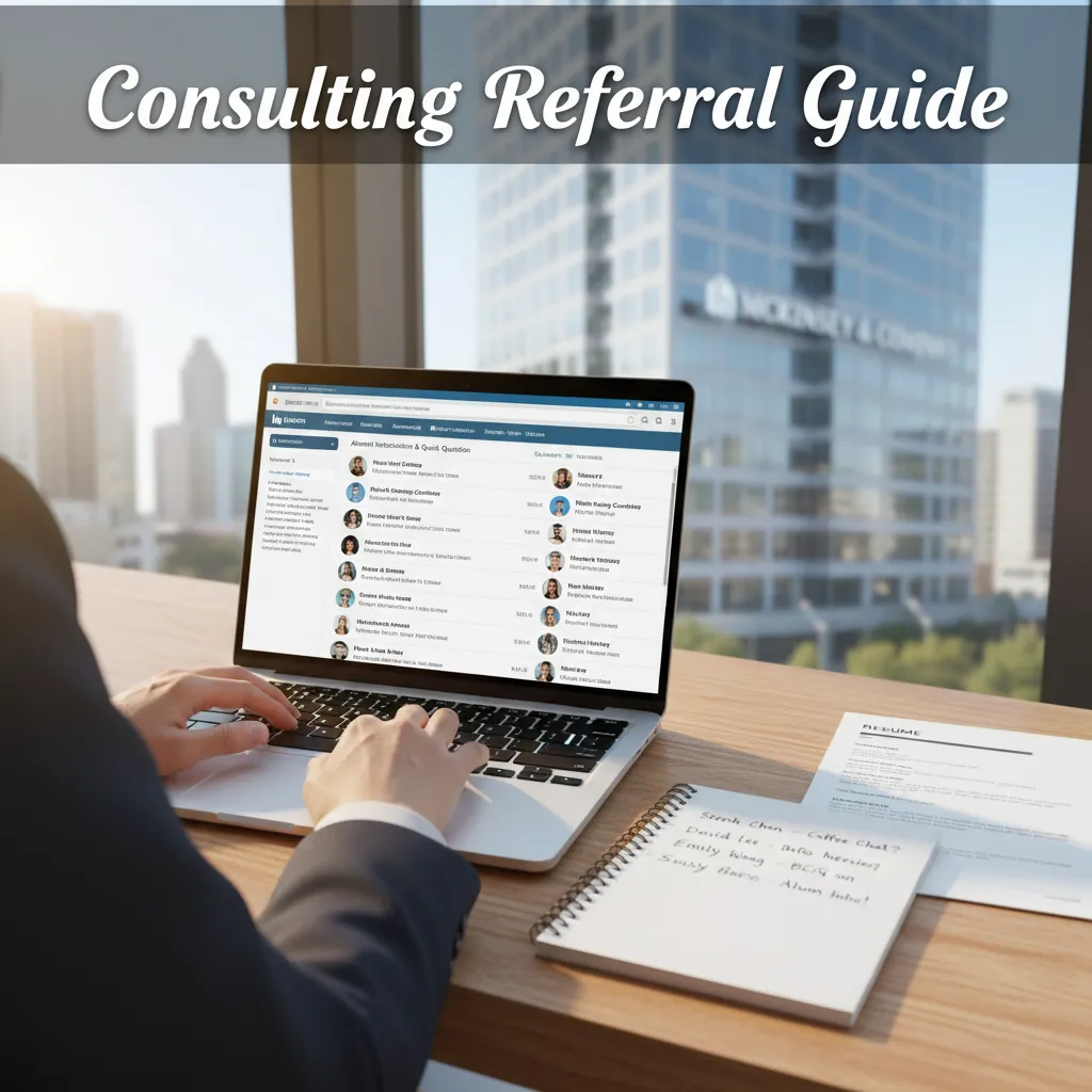 Cover image for Consulting Referral Strategy: How to Get Referred at McKinsey, BCG, and Bain (2026)