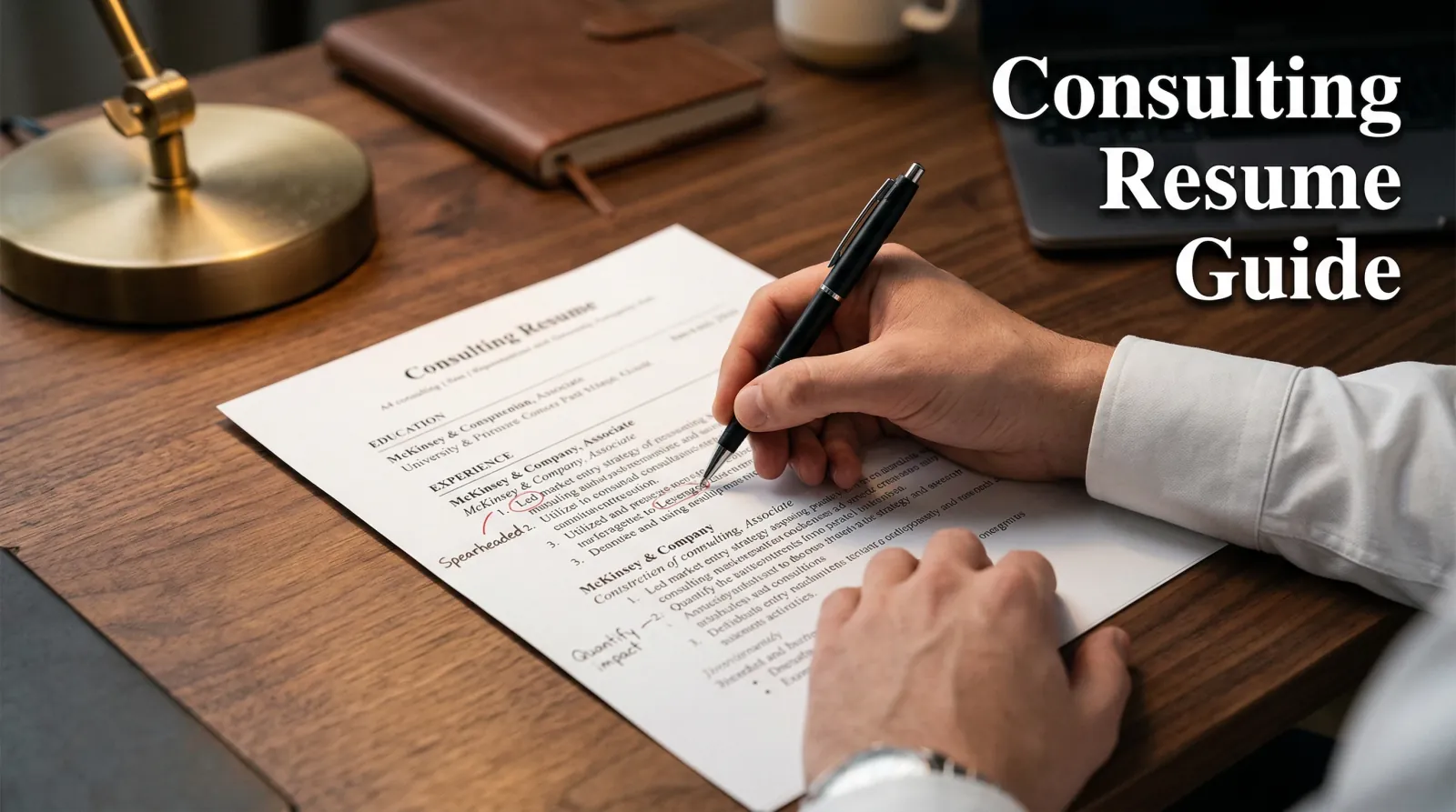 Cover image for Consulting Resume Guide: What MBB Recruiters Actually Look For (2026)