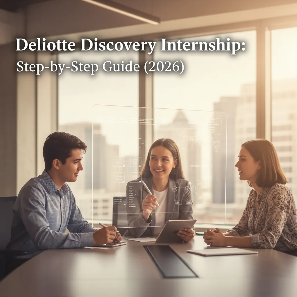 Cover image for Deloitte Discovery Internship: Step-by-Step Guide (2026)
