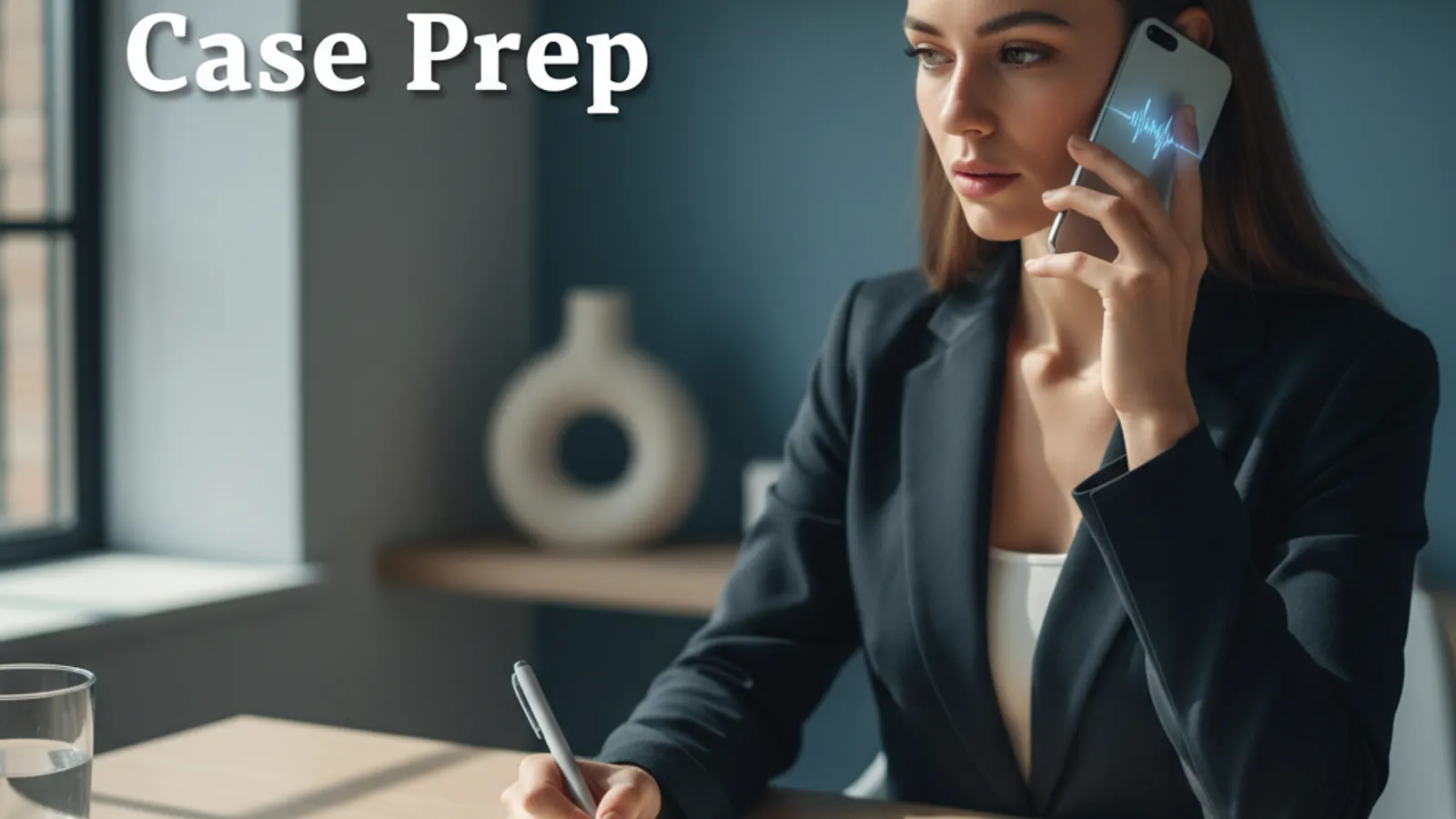 Cover image for How to Use ChatGPT for Case Interview Prep (2026), candidate using ChatGPT Voice Mode for case practice.