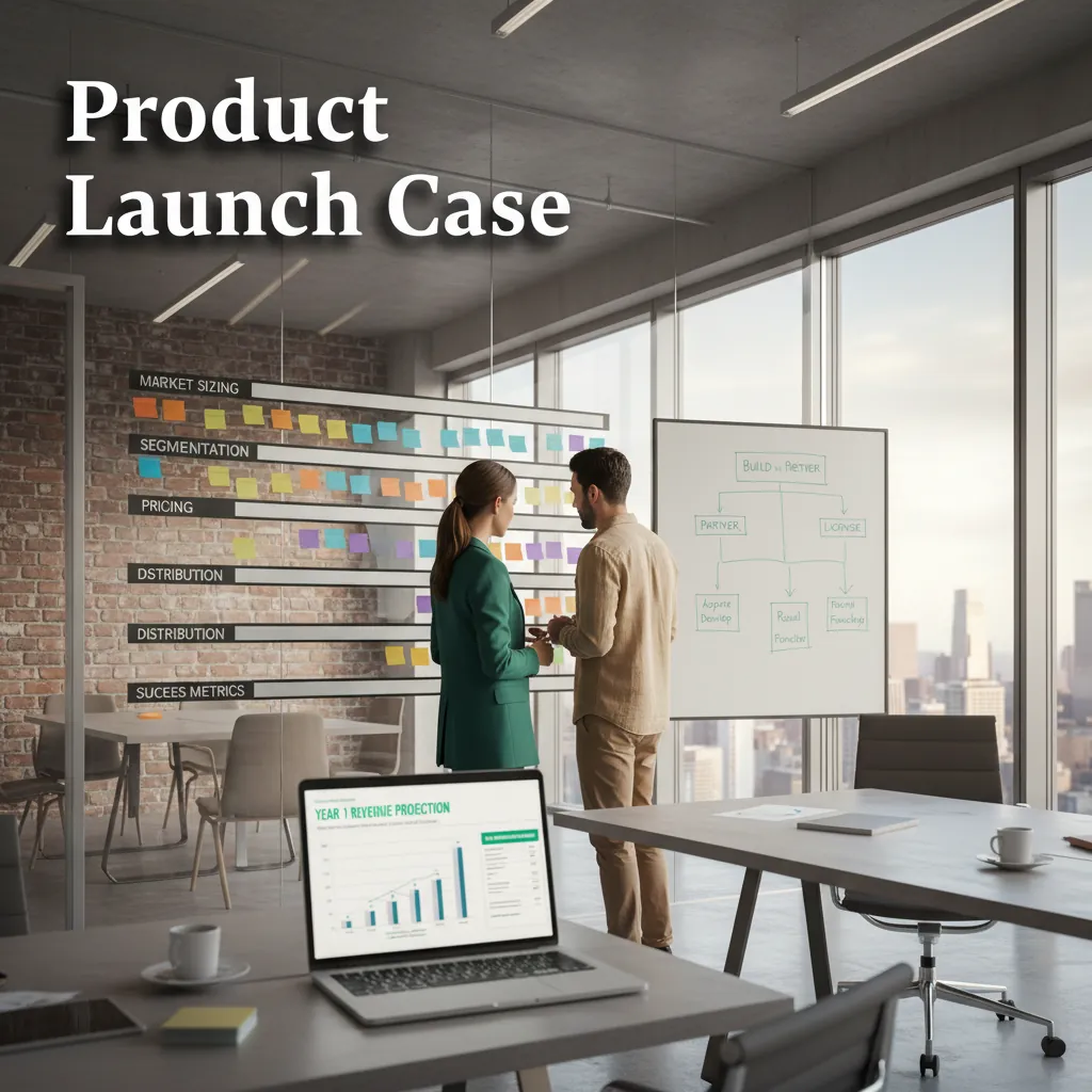 Cover image for Product Launch Case Interview: Framework and Example (2026)