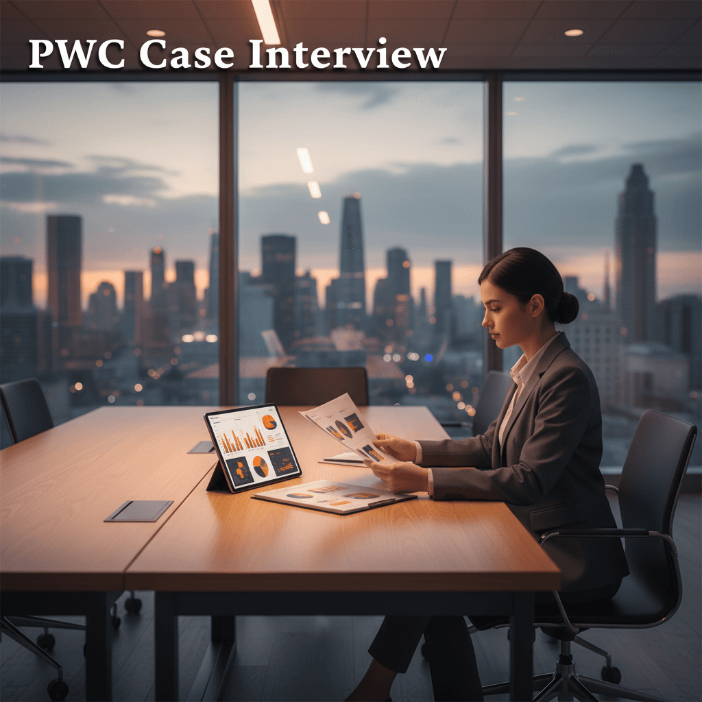 Cover image for PwC Case Interview Guide 2026: Strategy&, Format, and Full Prep Plan