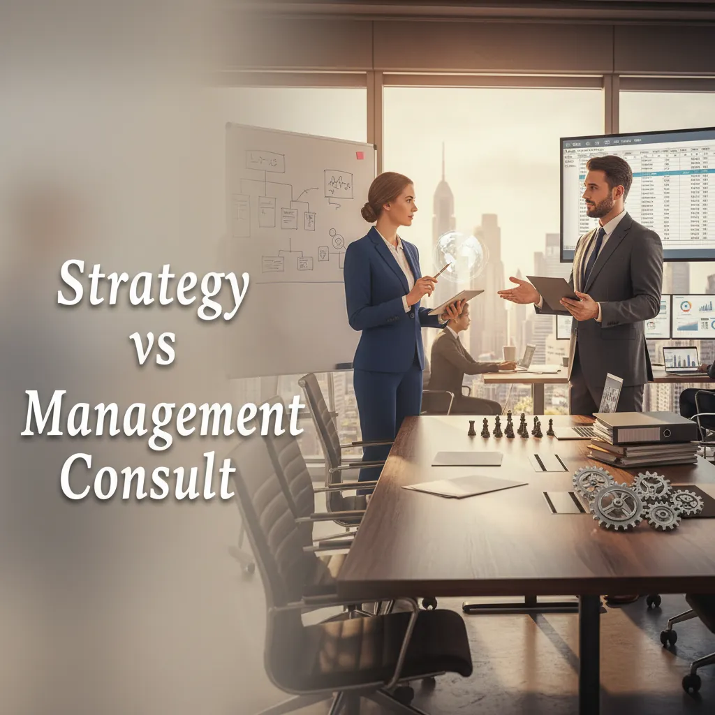 Cover image for Strategy vs Management Consulting: What's the Difference?