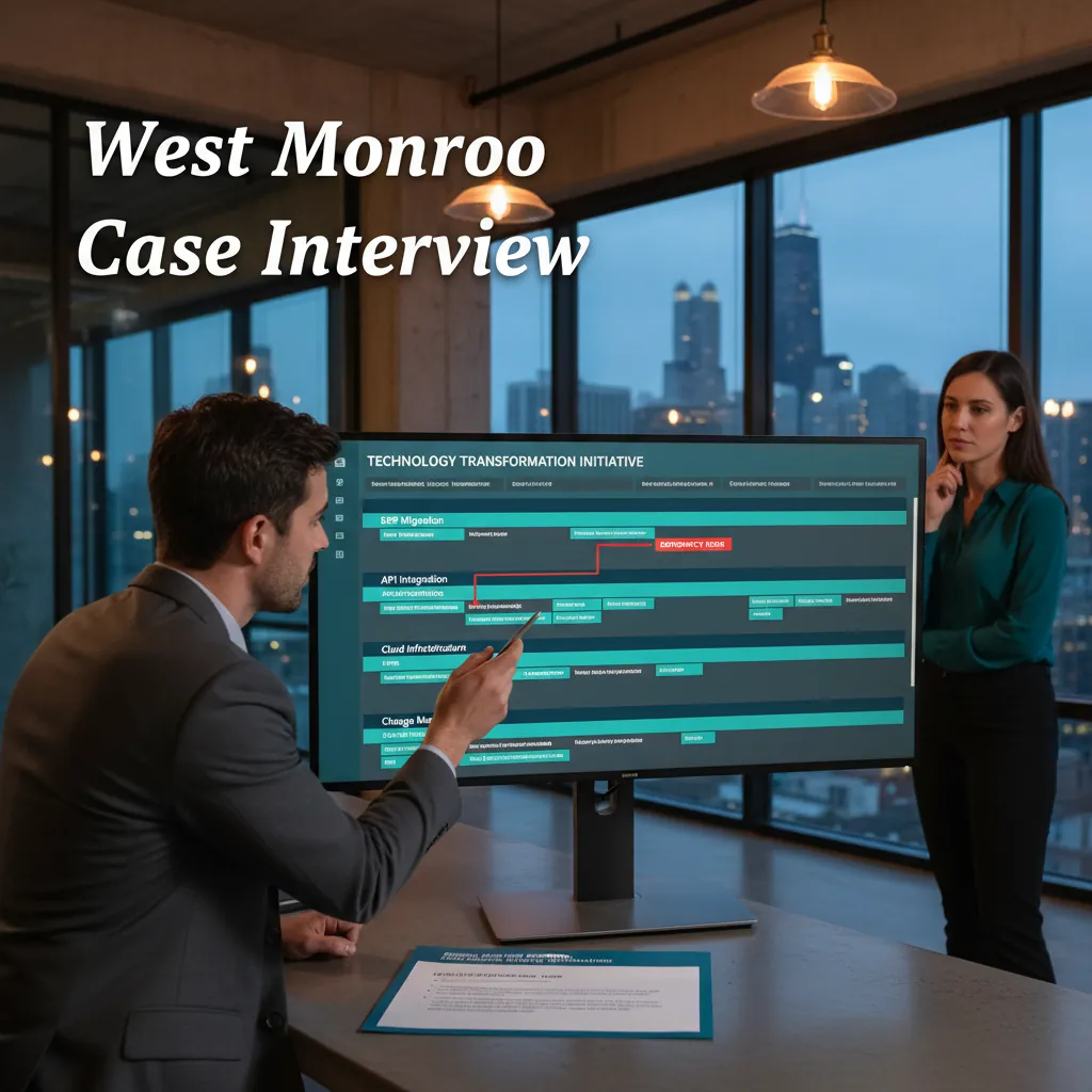 Cover image for West Monroe Partners Case Interview: Format, Case Types, and Prep Guide (2026)