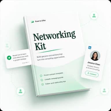 Networking and follow-up kit cover