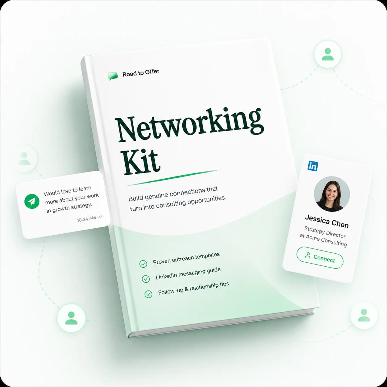 Networking and follow-up kit cover