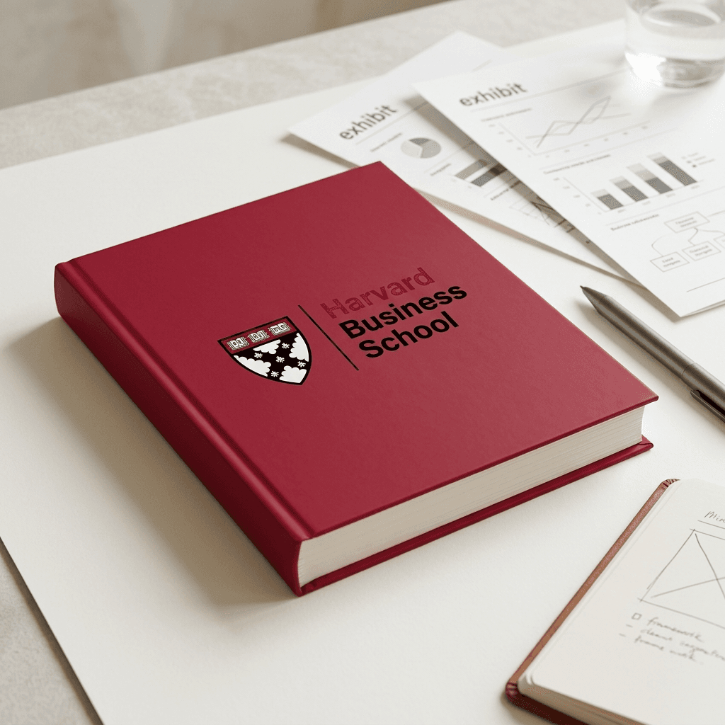 Harvard Business School case book cover